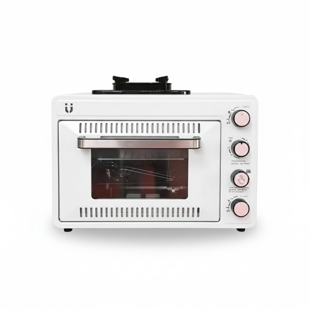 Flugn FD998 portable outdoor oven and stove in white