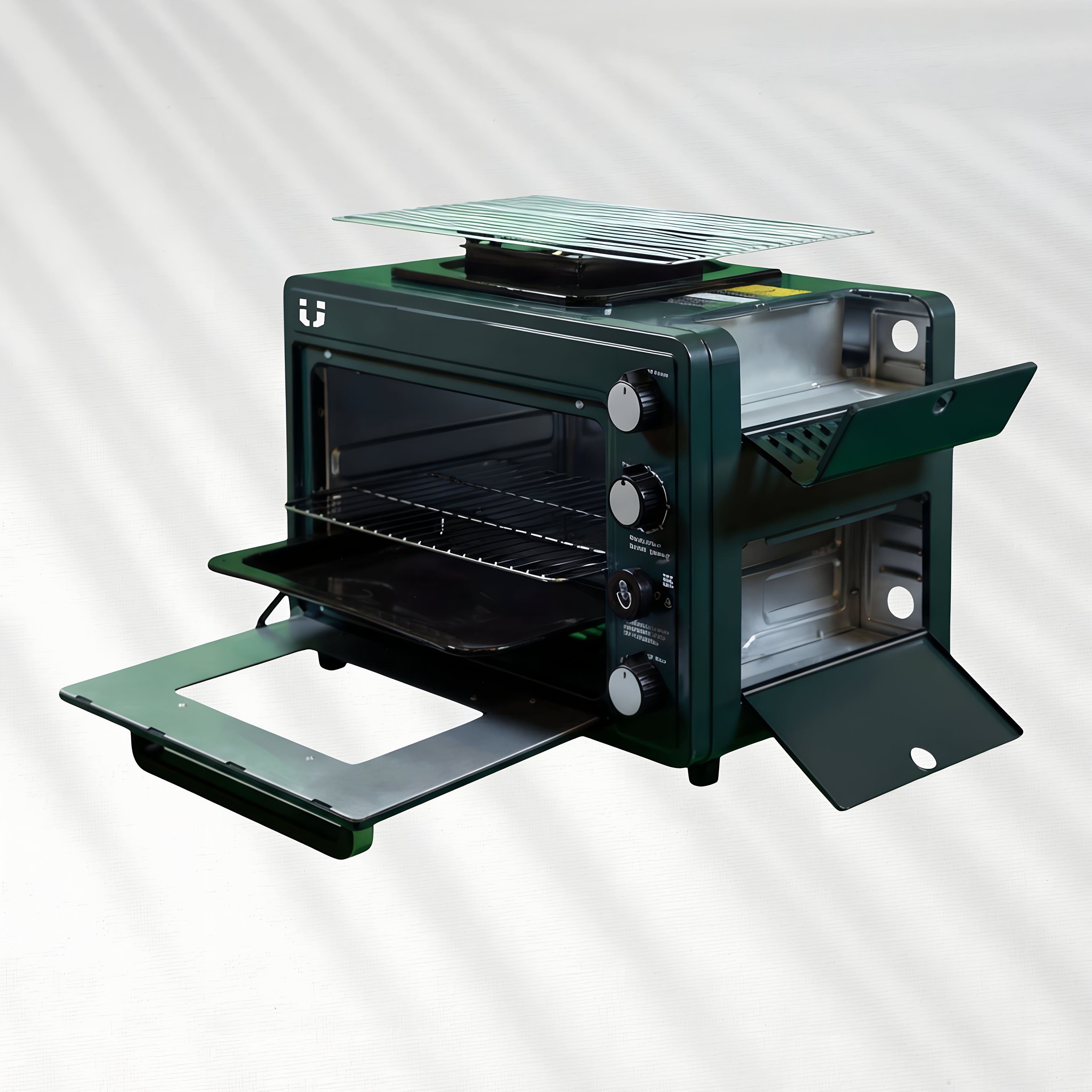 FD998 Portable multifunction 2 in 1 Outdoor Oven & Stove